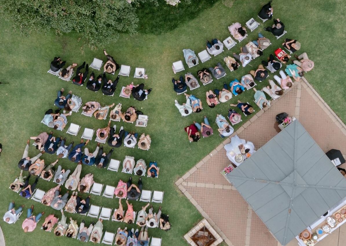 Aerial wedding photography in kenya